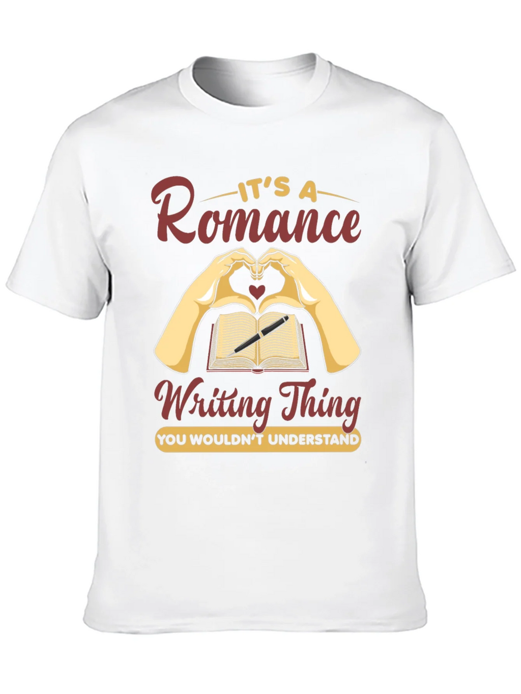 Romance Writing T-Shirt - Book Lover Tee product image 5