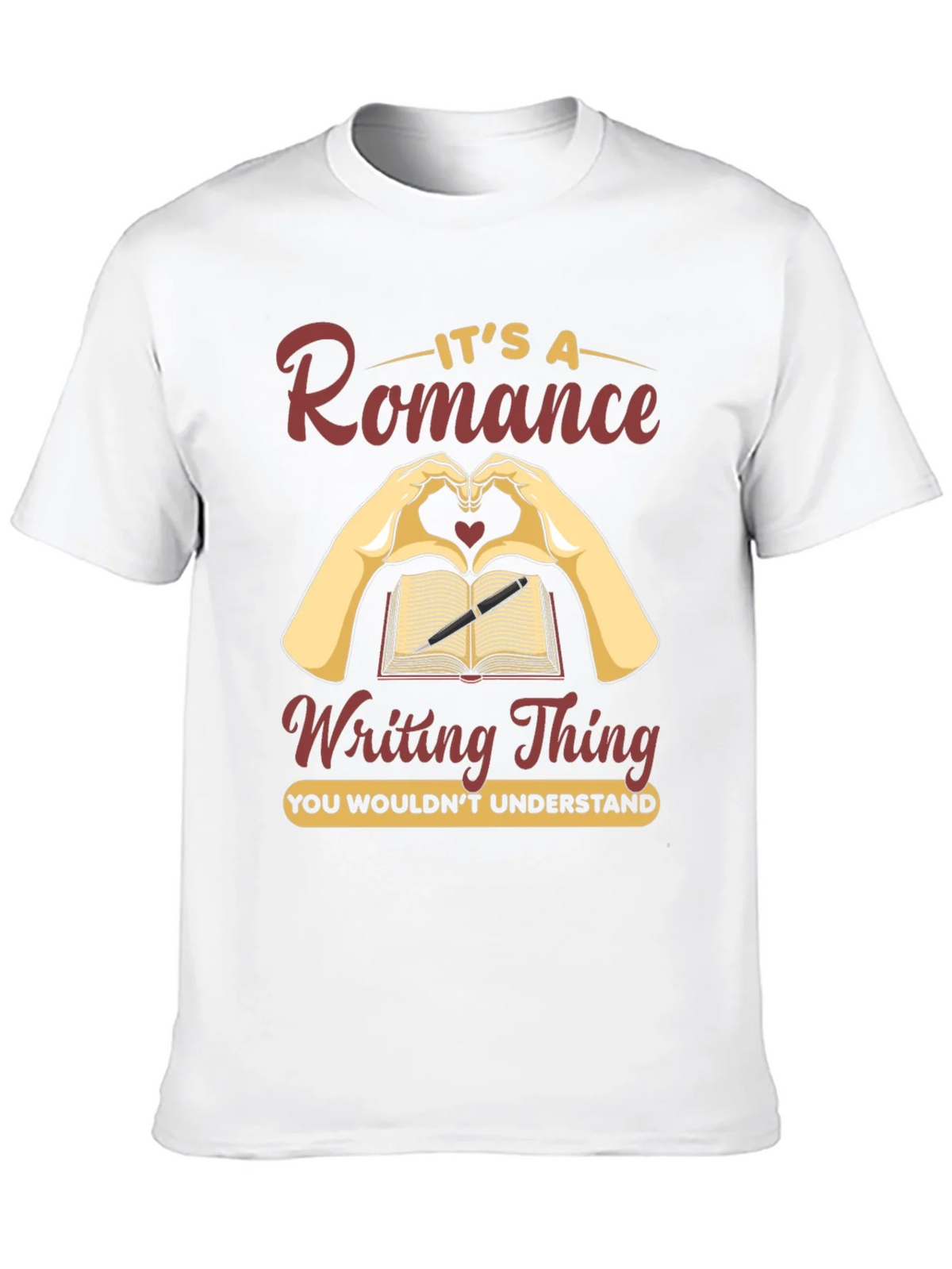 Romance Writing T-Shirt - Book Lover Tee product image 5