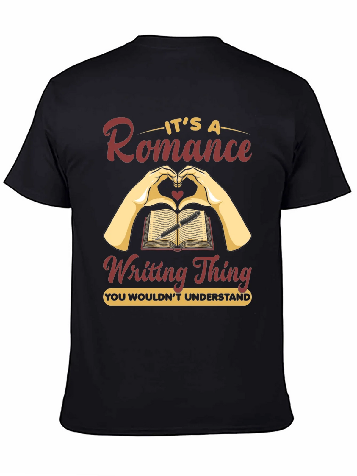 Romance Writing T-Shirt - Book Lover Tee product image 2