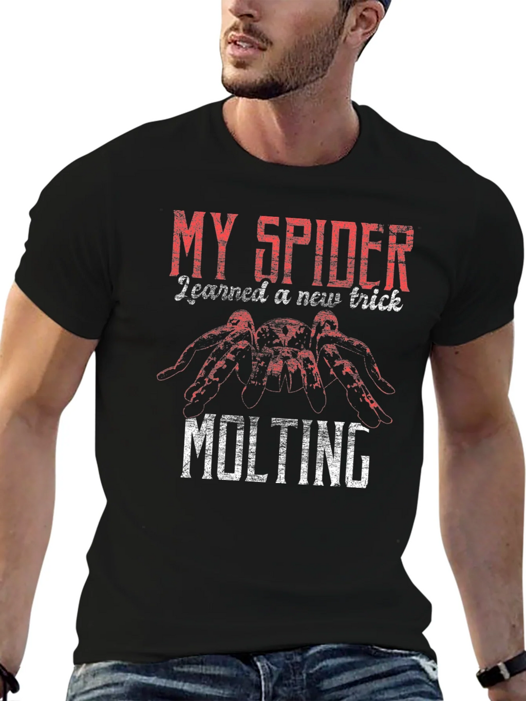 My Spider Learned a New Trick Molting T-Shirt product image 6