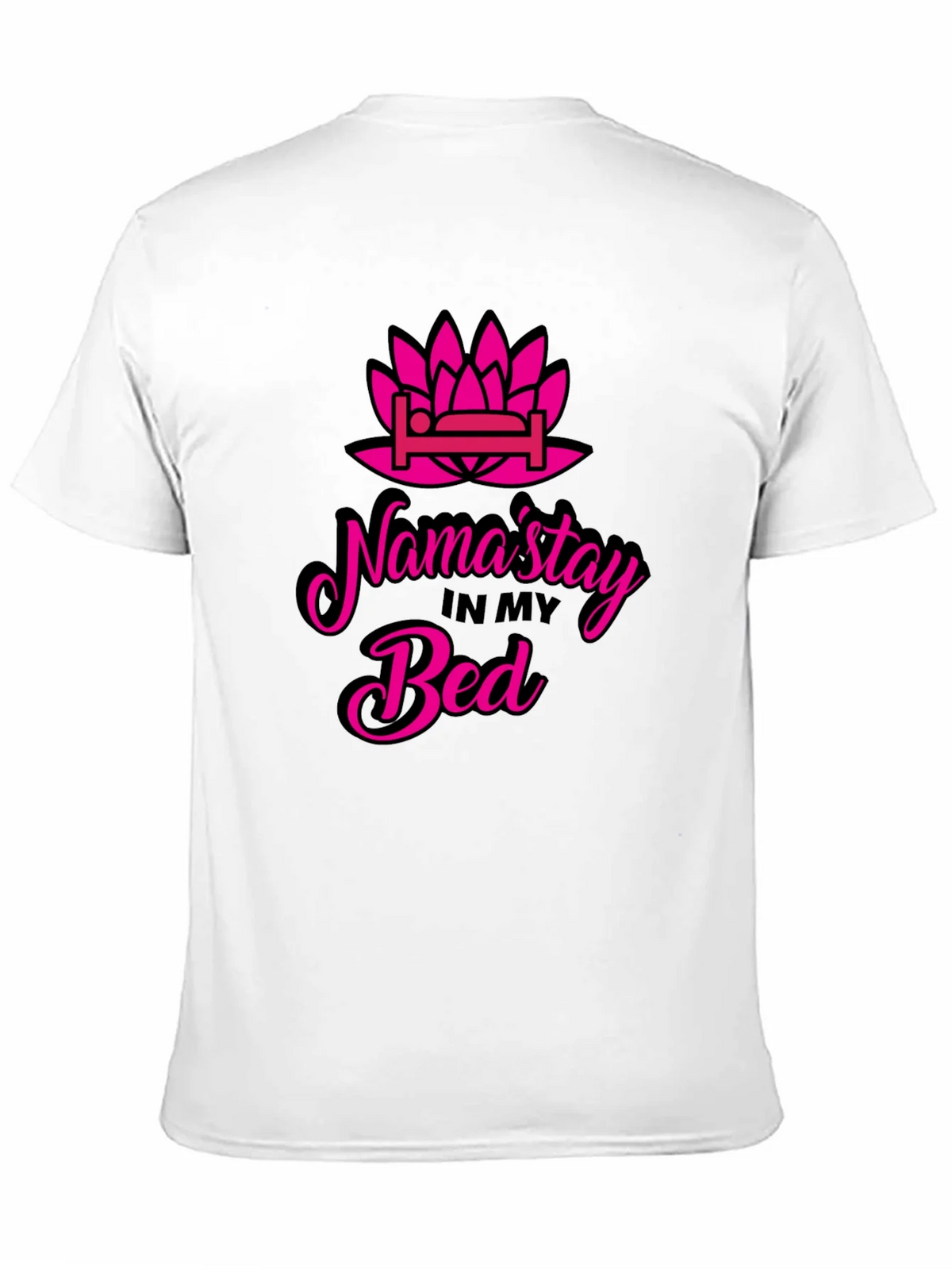 Namastay in Bed T-Shirt - Funny Yoga Slogan Tee product image 10