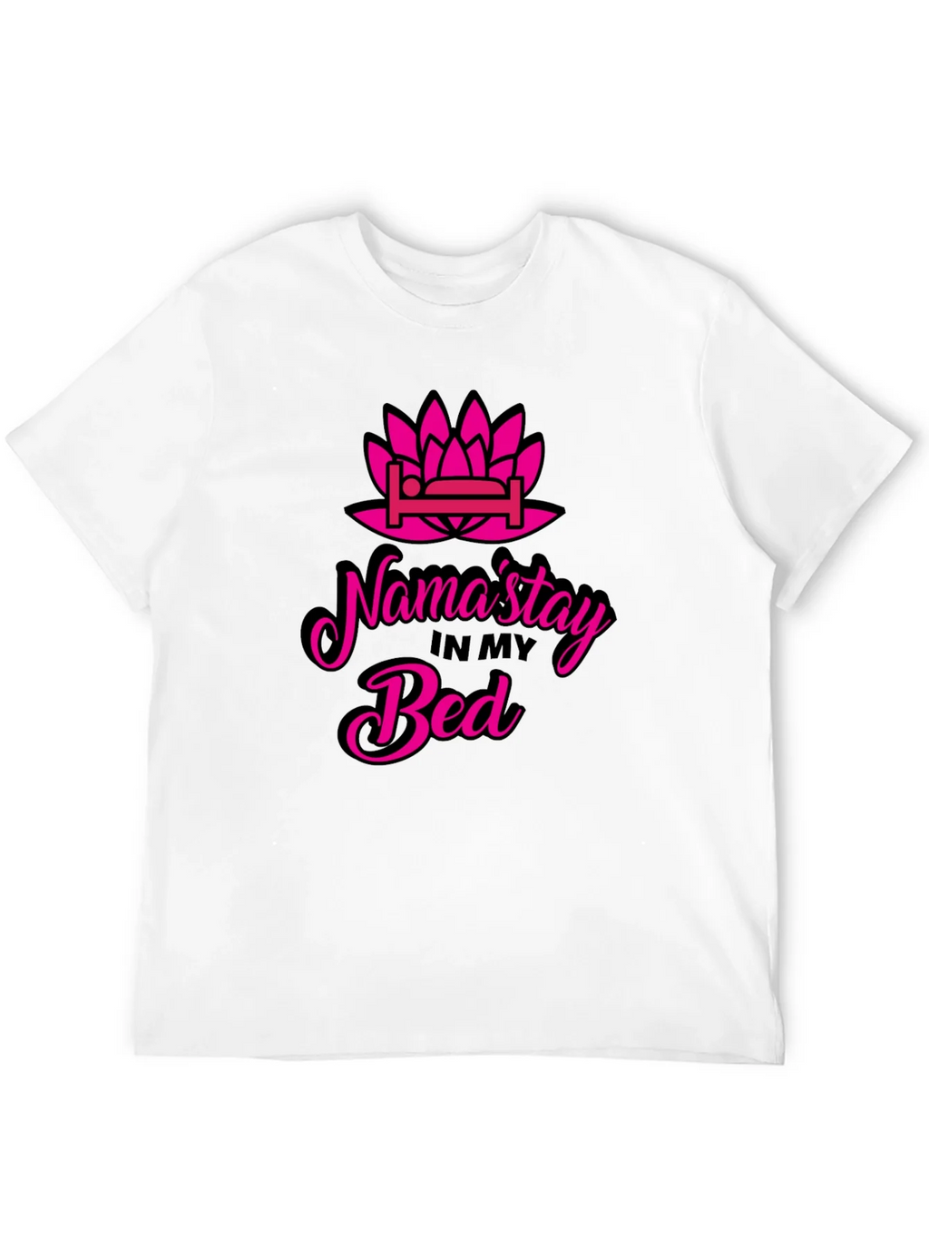 Namastay in Bed T-Shirt - Funny Yoga Slogan Tee product image 11