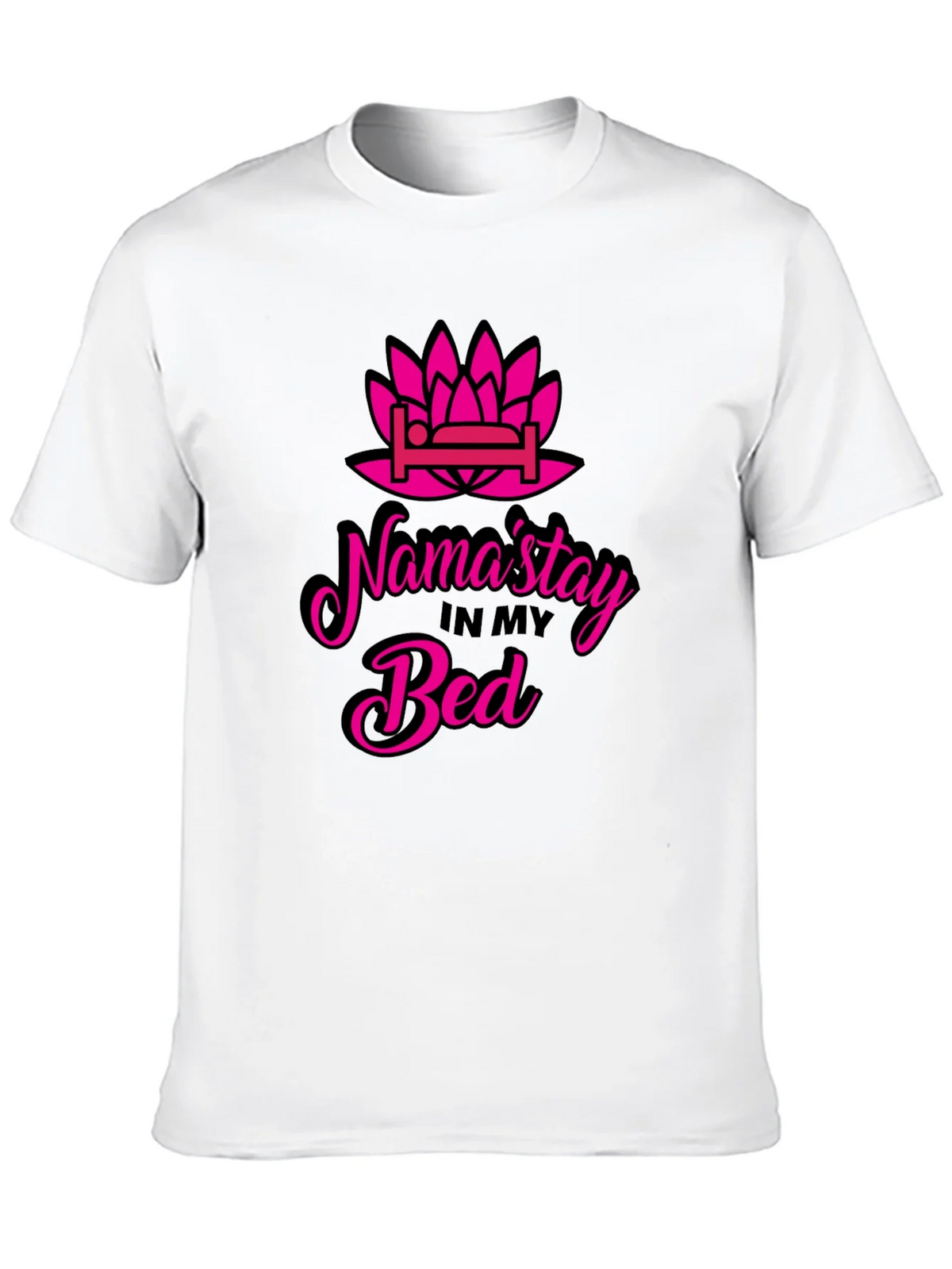 Namastay in Bed T-Shirt - Funny Yoga Slogan Tee product image 9