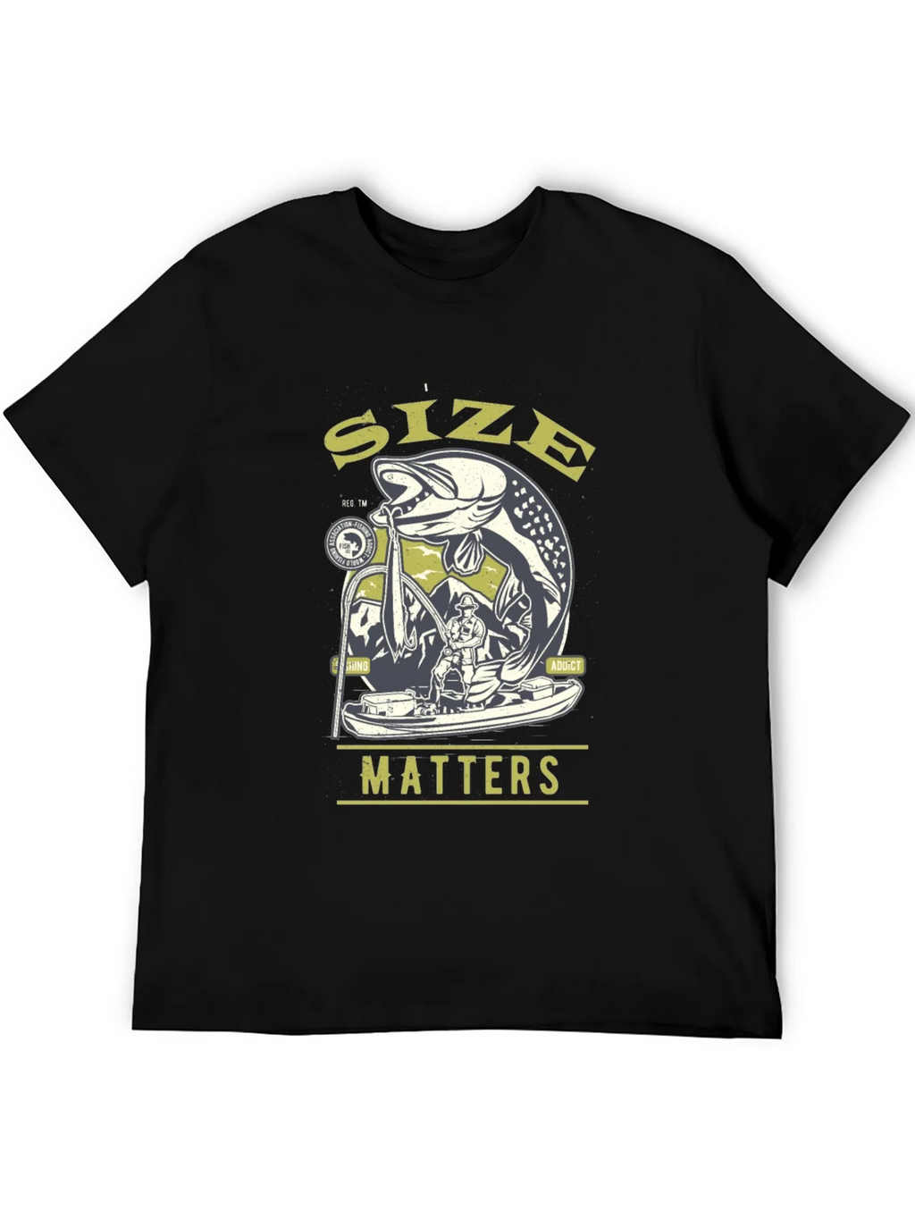 Size Matters Fishing T-Shirt - Angler Gift product image 5