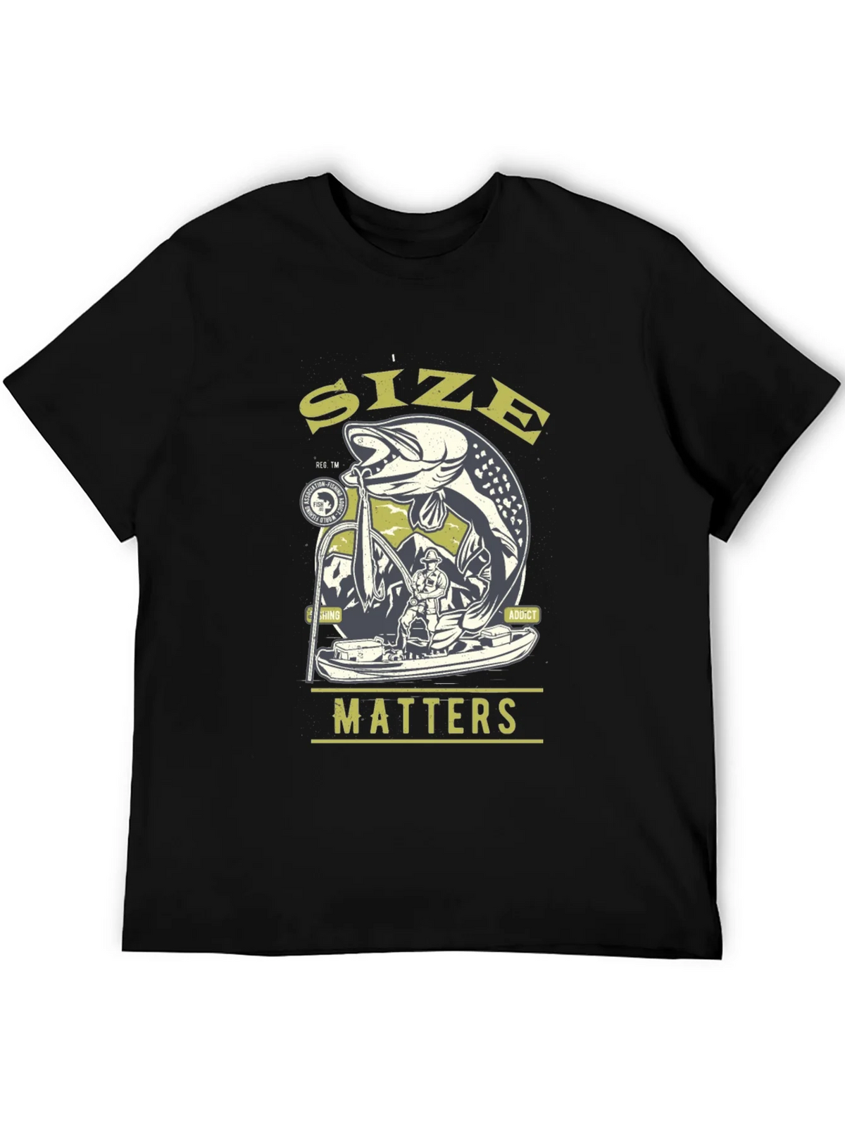 Size Matters Fishing T-Shirt - Angler Gift product image 5