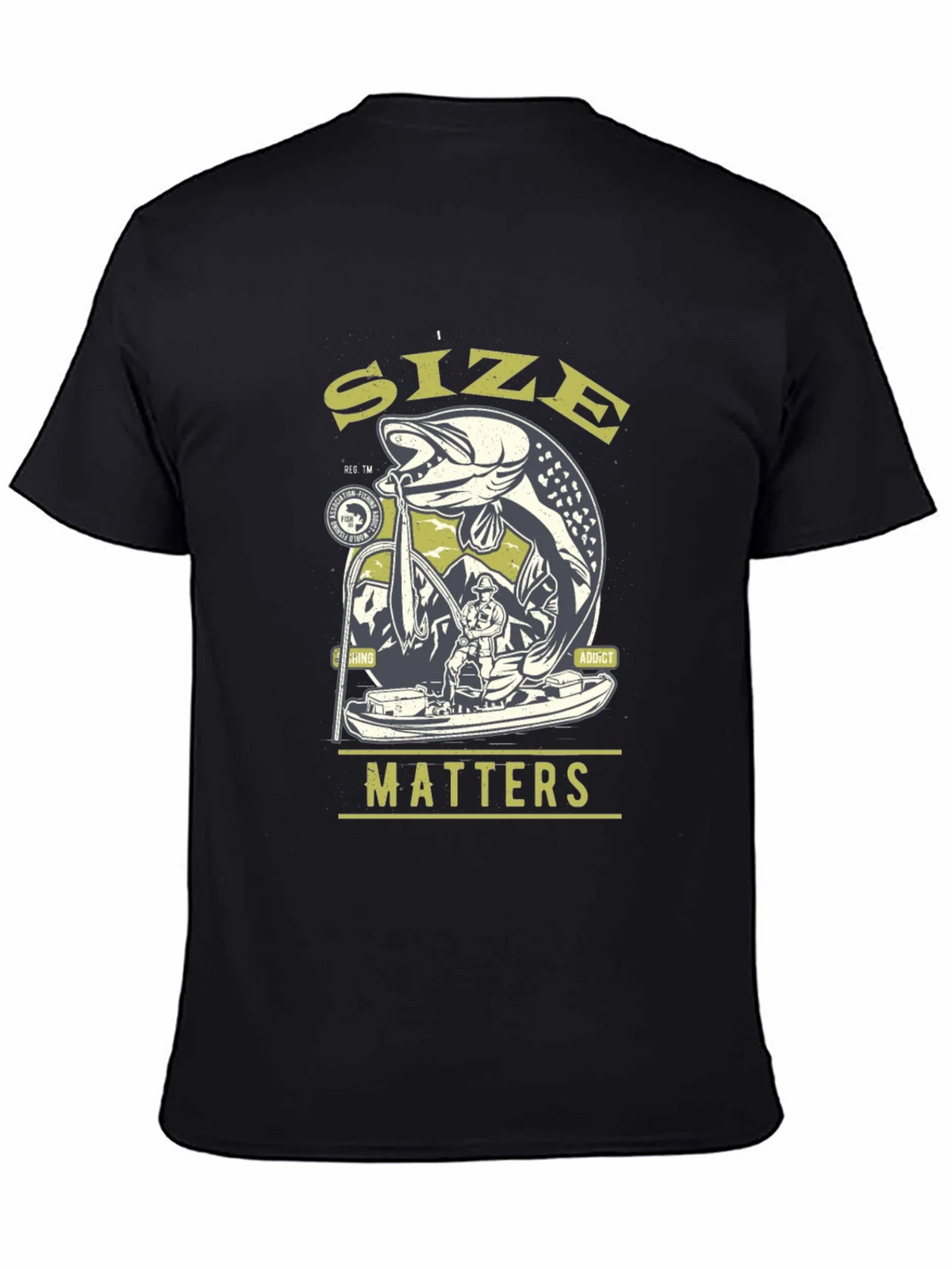 Size Matters Fishing T-Shirt - Angler Gift product image 4