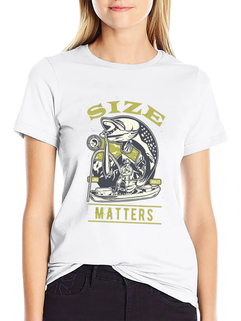 Size Matters Fishing T-Shirt - Angler Gift product image 8