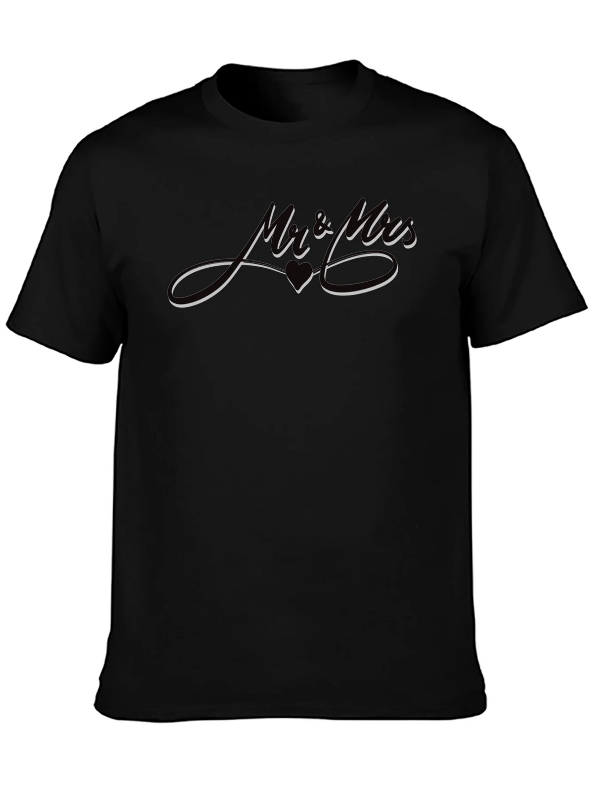 Stylish Black T-Shirt with Artistic Graphic Print product image 3