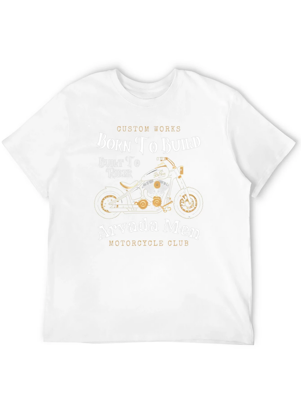 Born To Build Motorcycle Club Graphic T-Shirt product image 10