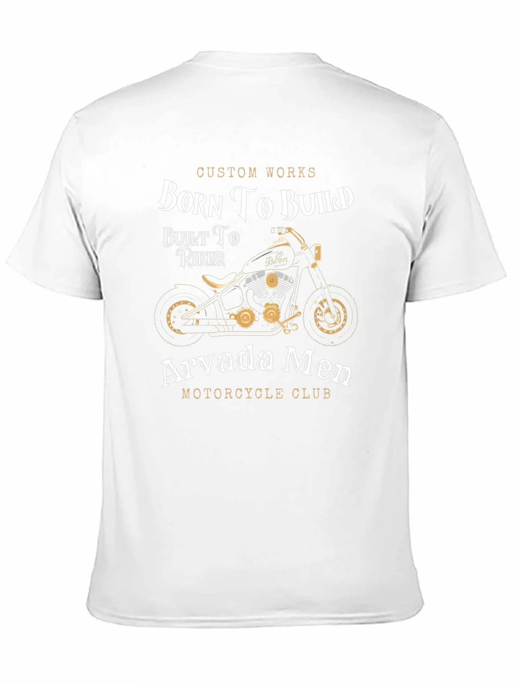Born To Build Motorcycle Club Graphic T-Shirt product image 9