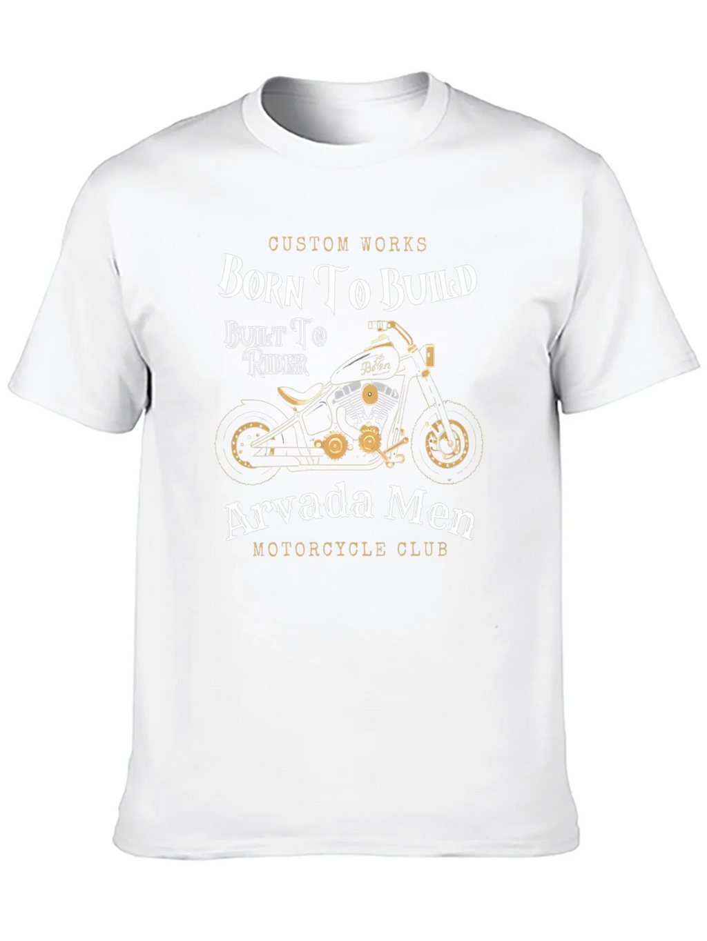 Born To Build Motorcycle Club Graphic T-Shirt product image 8