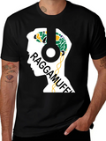 Raggamuffin Headphones Graphic Tee - Cool Music Lover Shirt product image 1