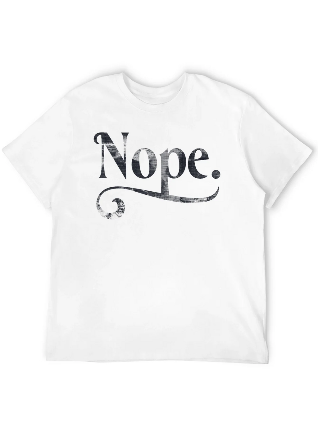 Nope Graphic Tee - Soft Cotton Casual T-Shirt product image 9