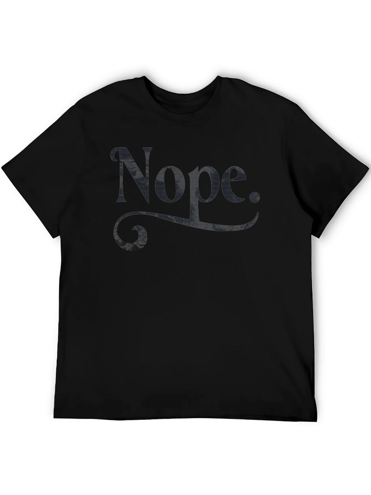 Nope Graphic Tee - Soft Cotton Casual T-Shirt product image 5