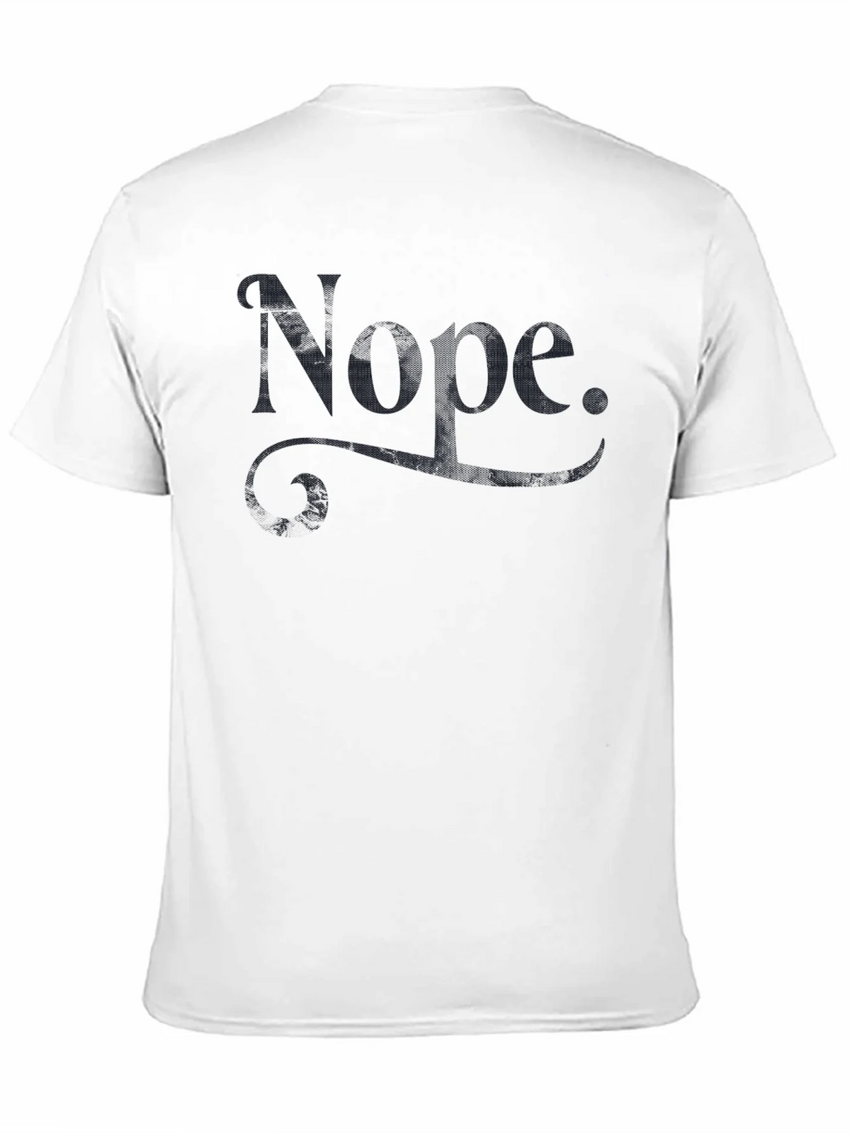 Nope Graphic Tee - Soft Cotton Casual T-Shirt product image 8
