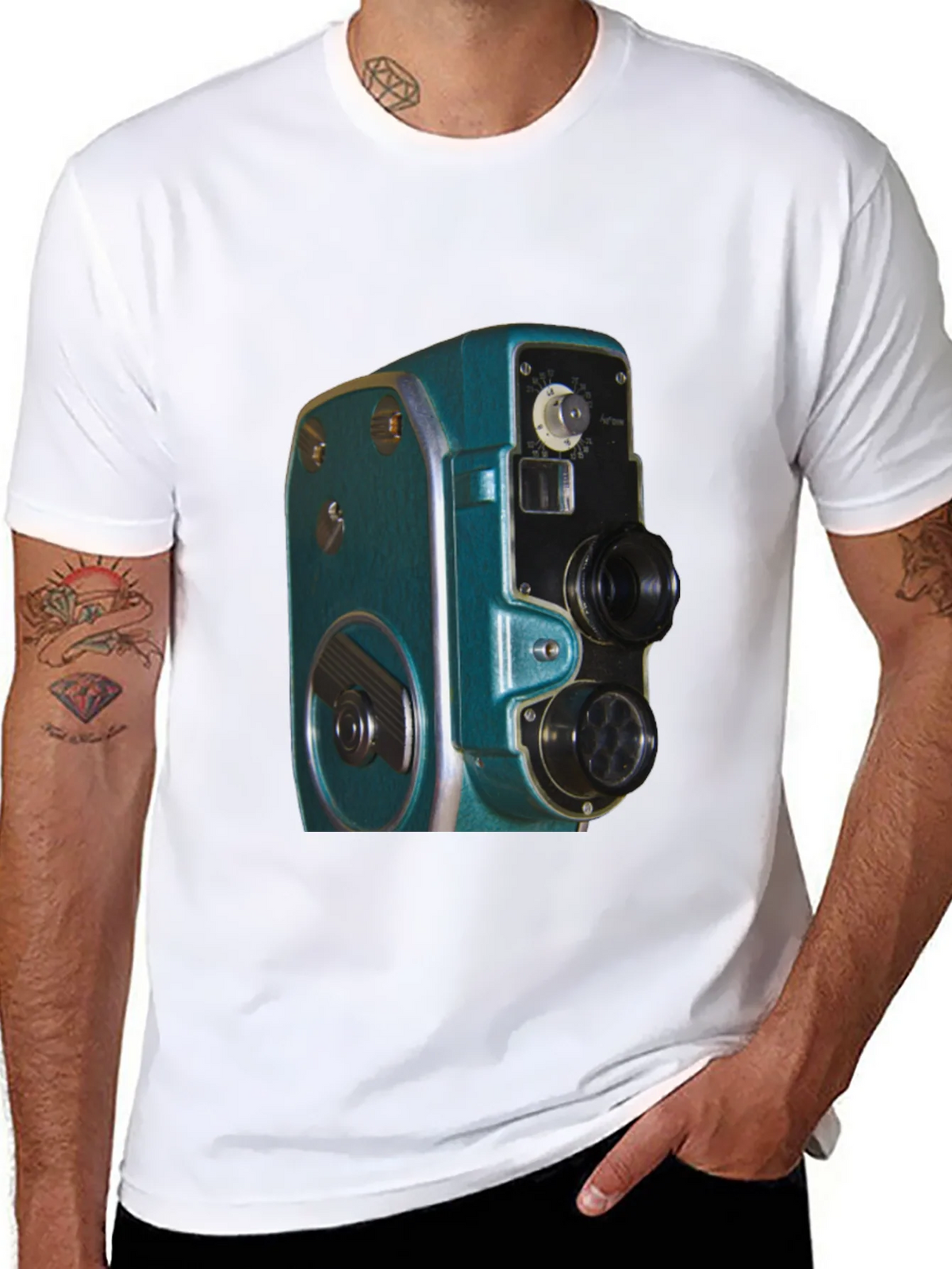 Retro Camera Graphic T-Shirt - Vintage Film Enthusiast Tee product image 7