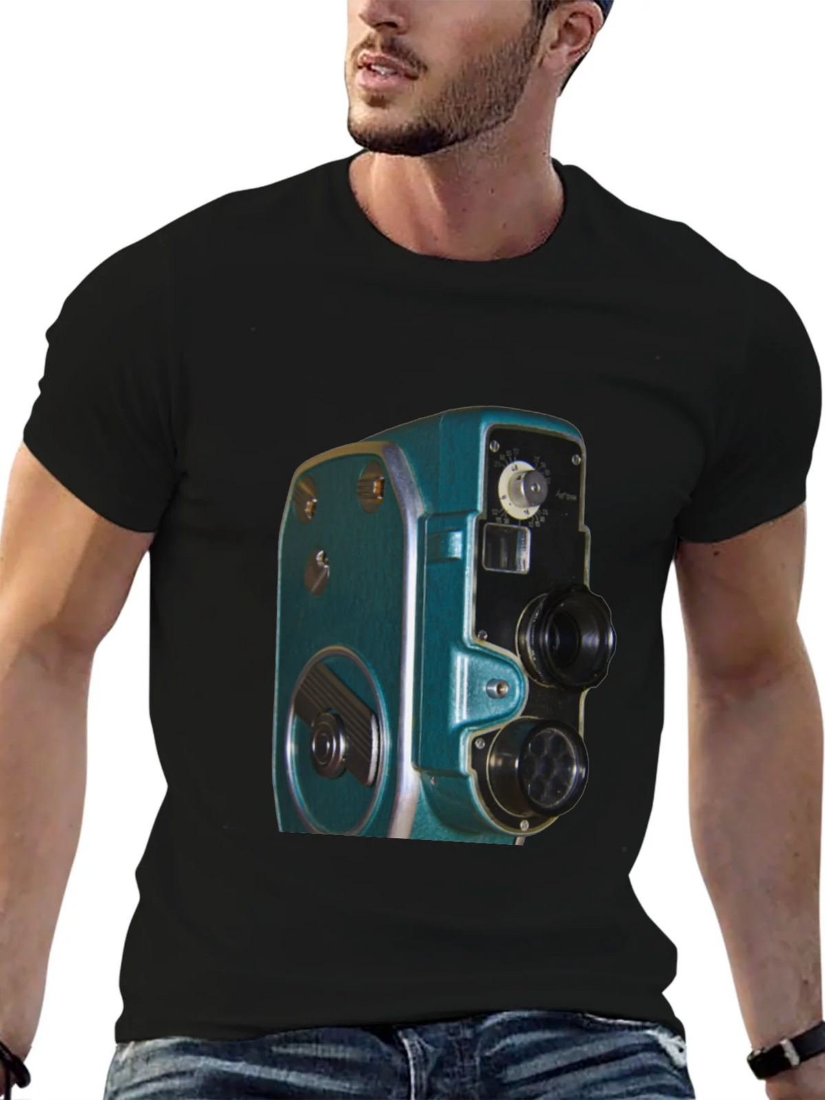 Retro Camera Graphic T-Shirt - Vintage Film Enthusiast Tee product image 6