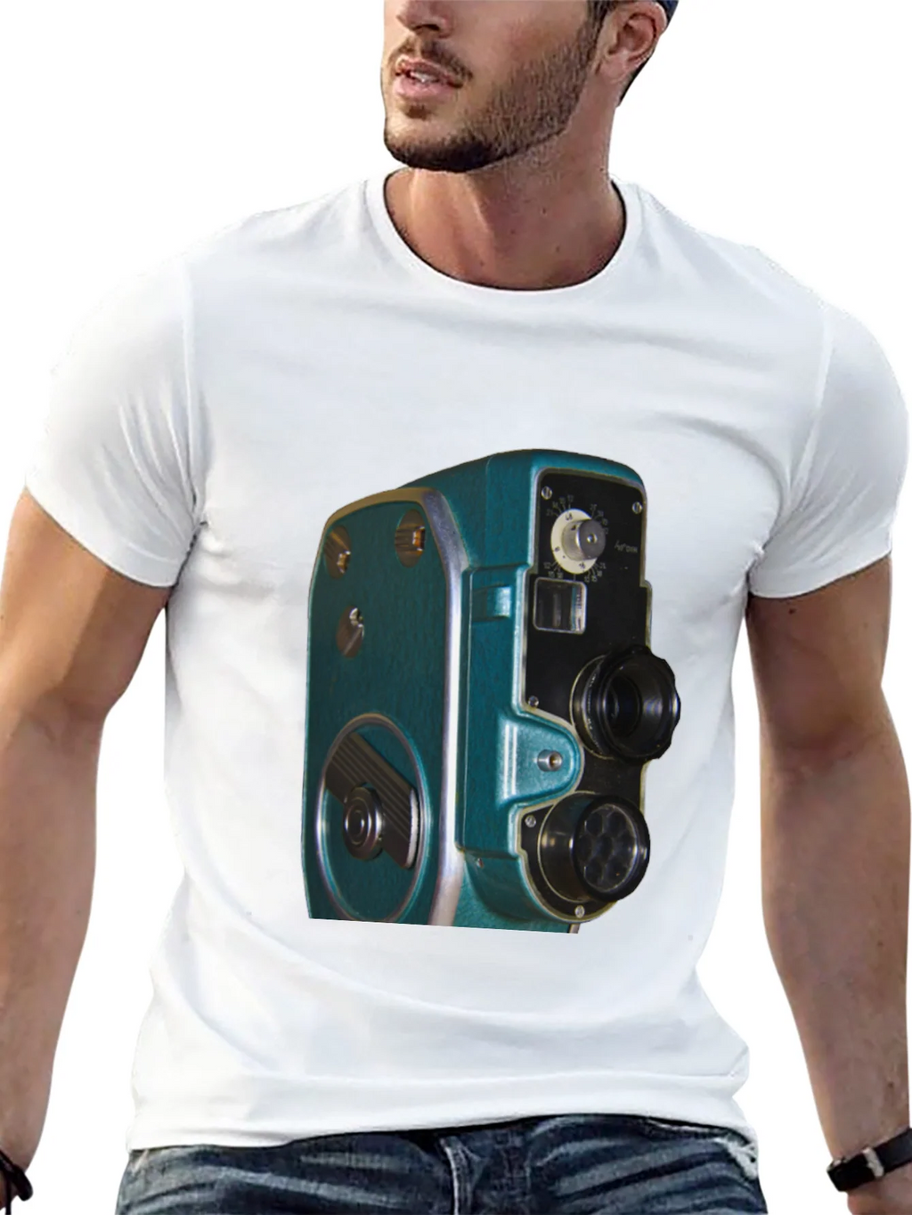 Retro Camera Graphic T-Shirt - Vintage Film Enthusiast Tee product image 12