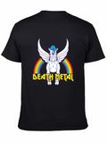 Death Metal Unicorn Rainbow T-Shirt product image 1