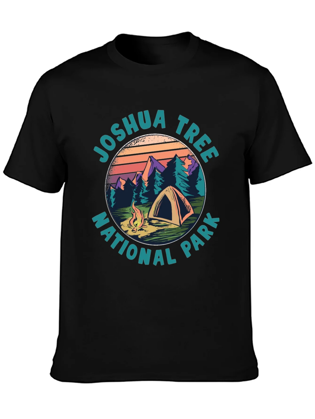 Joshua Tree National Park Camping T-Shirt product image 3
