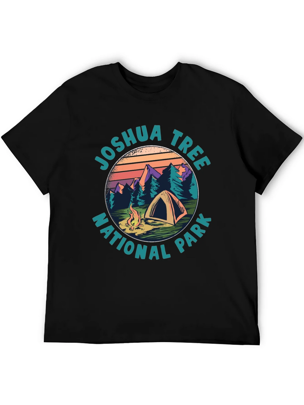 Joshua Tree National Park Camping T-Shirt product image 5