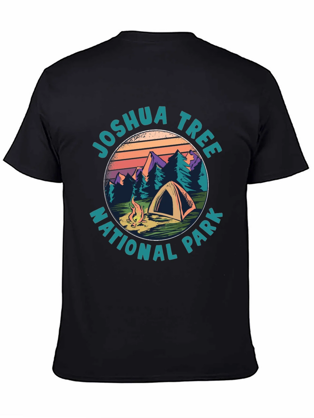 Joshua Tree National Park Camping T-Shirt product image 4