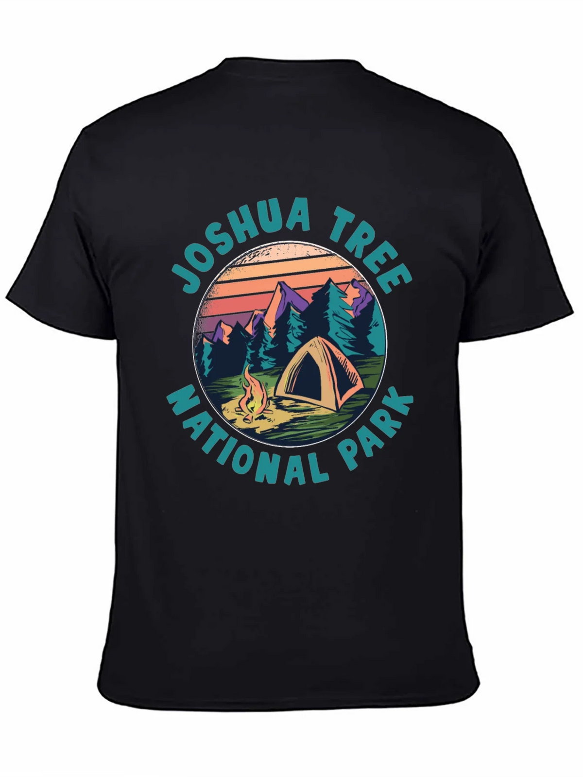 Joshua Tree National Park Camping T-Shirt product image 4
