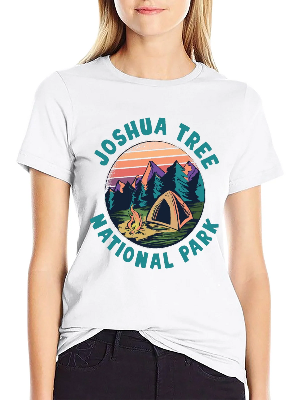 Joshua Tree National Park Camping T-Shirt product image 8