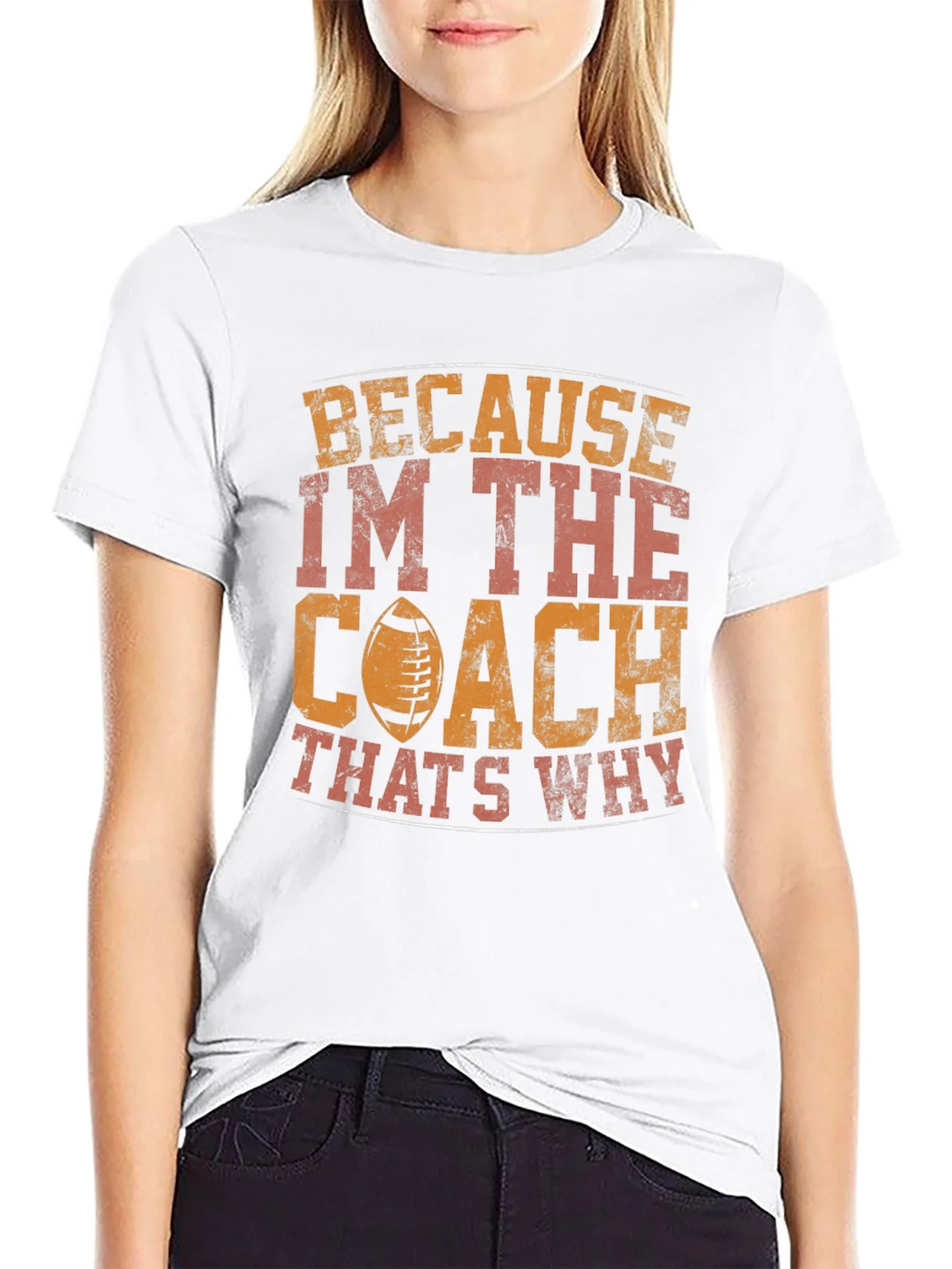 Coach T-Shirt - Because Im The Thats Why product image 8