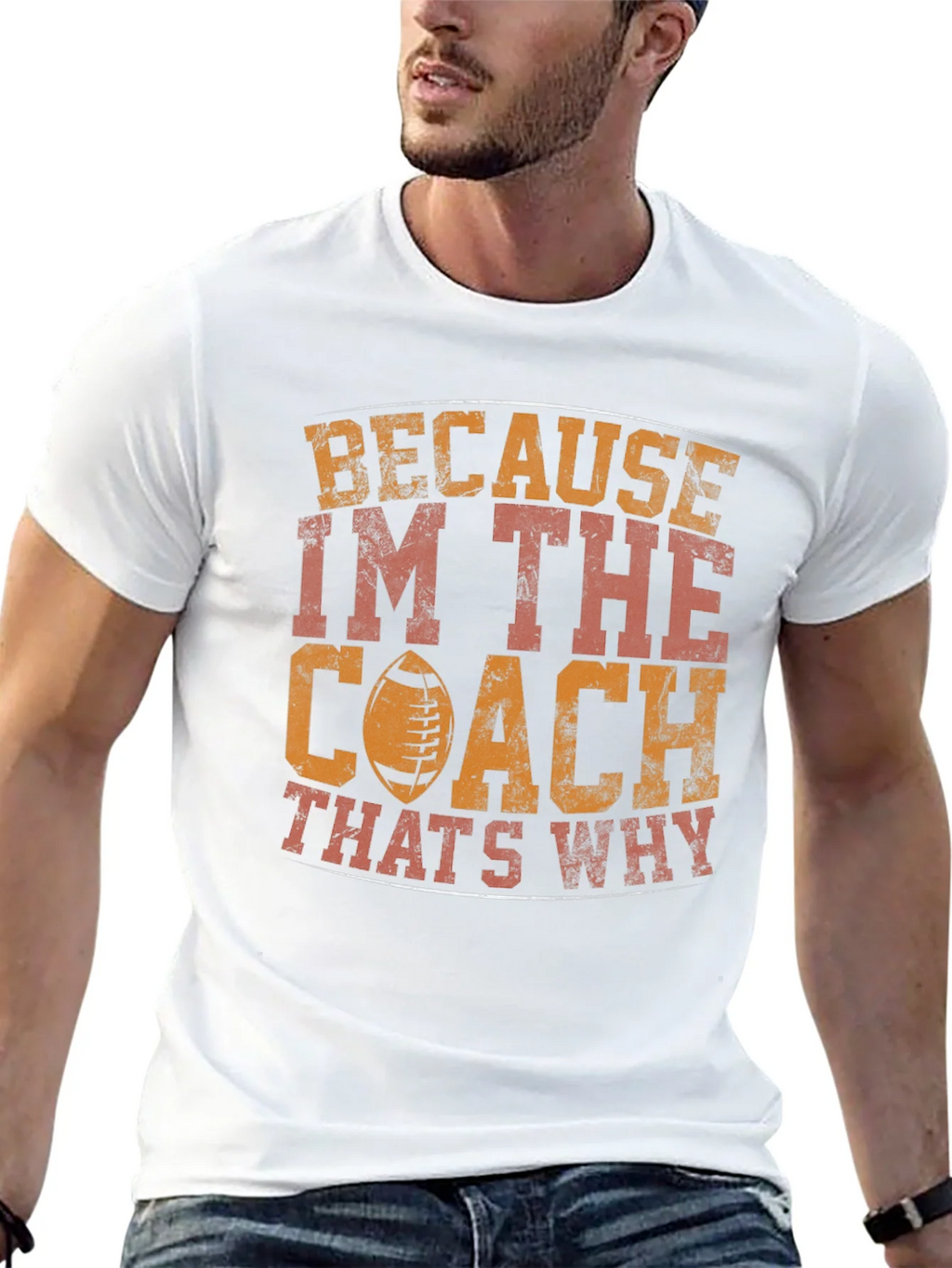 Coach T-Shirt - Because Im The Thats Why product image 12
