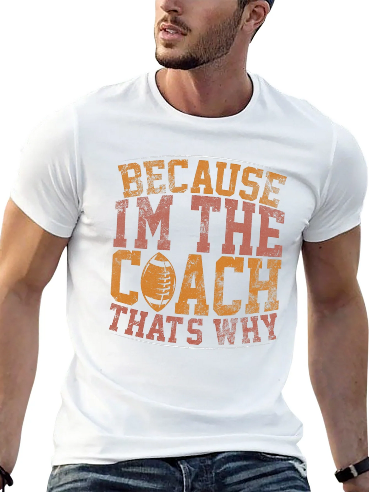Coach T-Shirt - Because Im The Thats Why product image 12