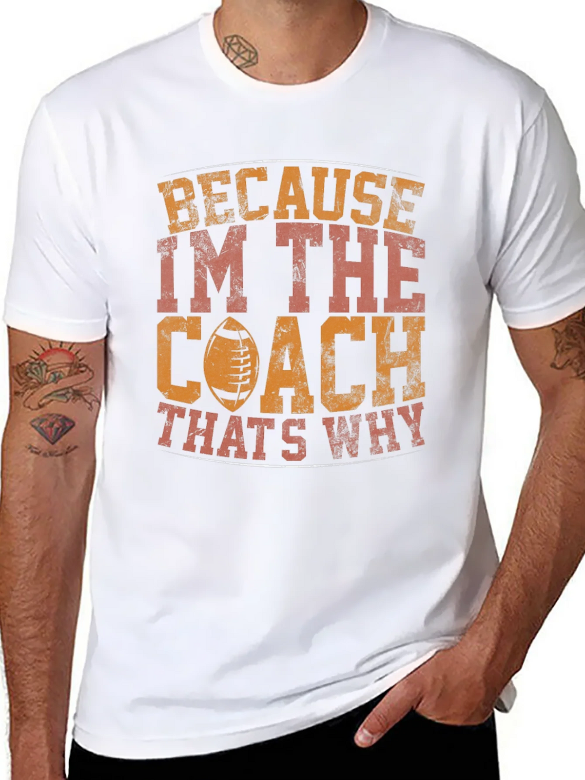 Coach T-Shirt - Because Im The Thats Why product image 7