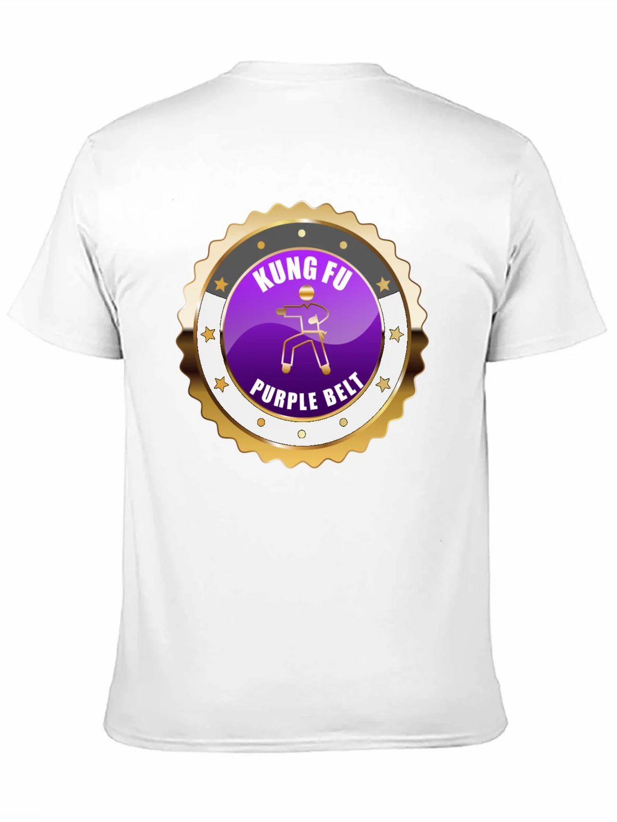 Kung Fu Purple Belt Martial Arts Graphic Tee product image 10
