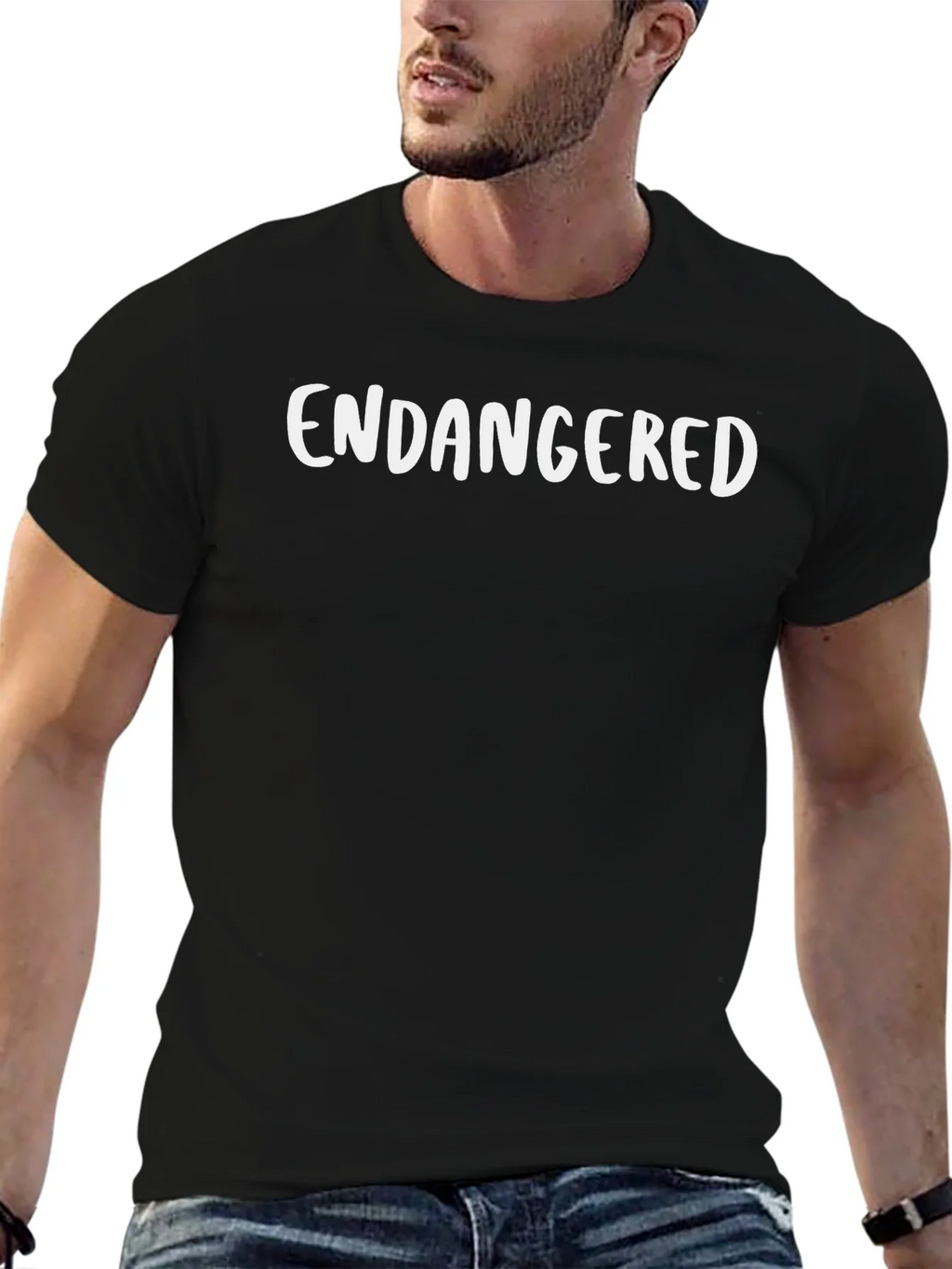 Endangered Graphic Tee - Classic Black T-Shirt product image 6