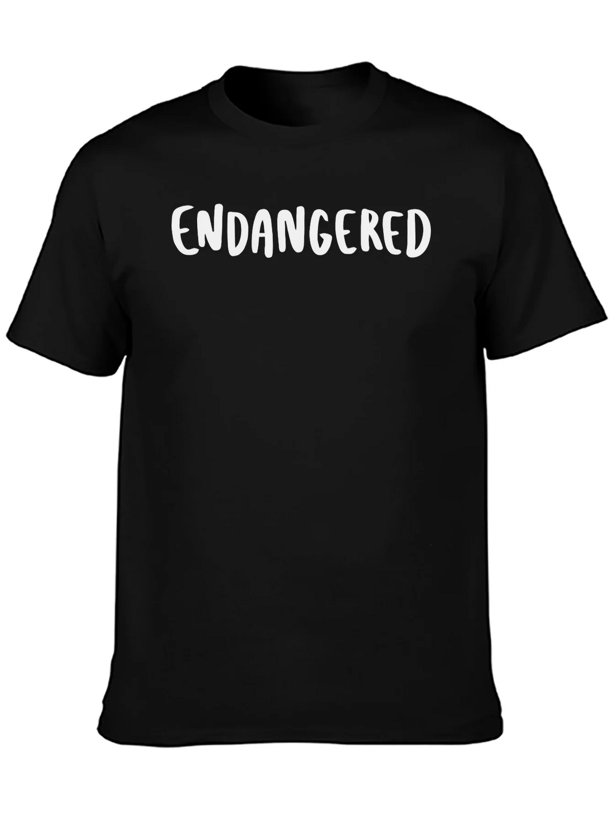 Endangered Graphic Tee - Classic Black T-Shirt product image 3