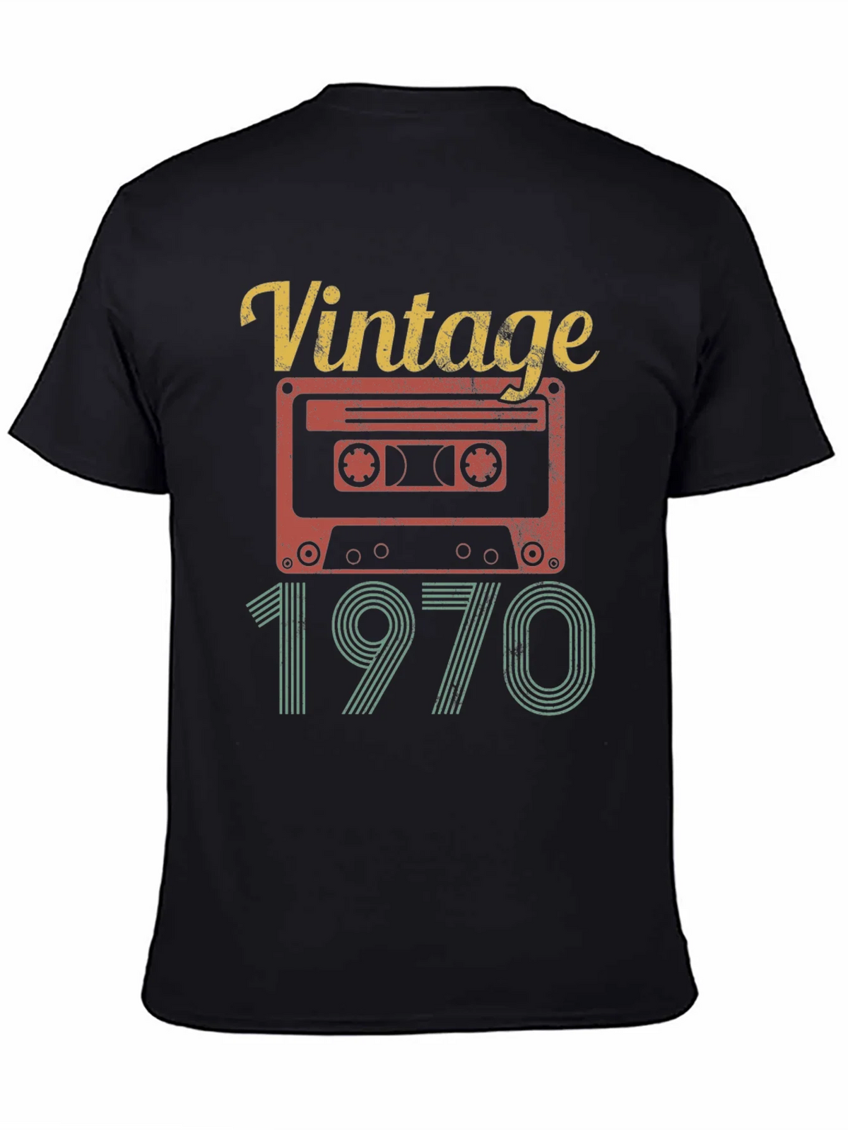 Vintage 1970 Cassette Tape T-Shirt product image 4