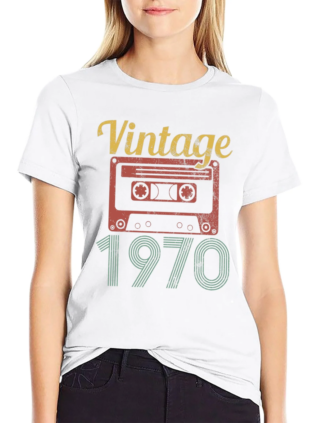 Vintage 1970 Cassette Tape T-Shirt product image 8