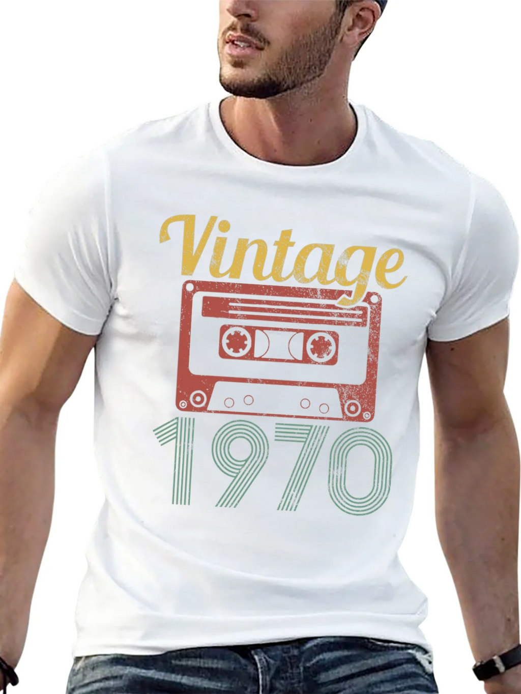 Vintage 1970 Cassette Tape T-Shirt product image 12