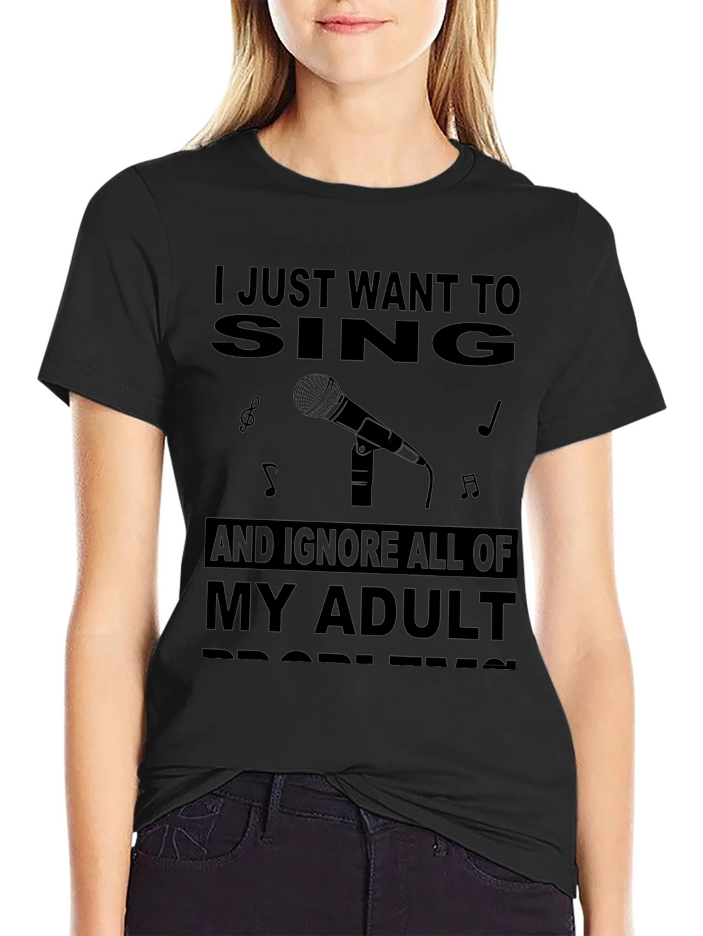 I Just Want To Sing T-Shirt product image 2