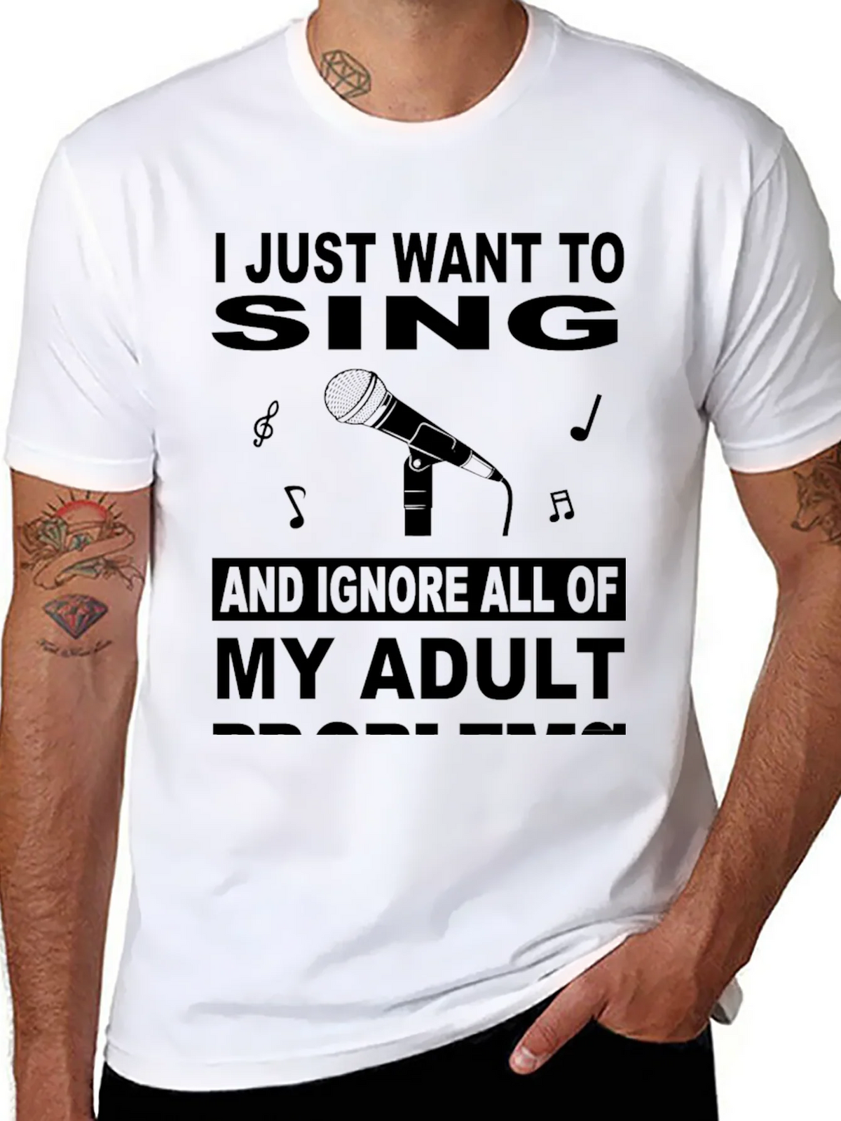 I Just Want To Sing T-Shirt product image 7