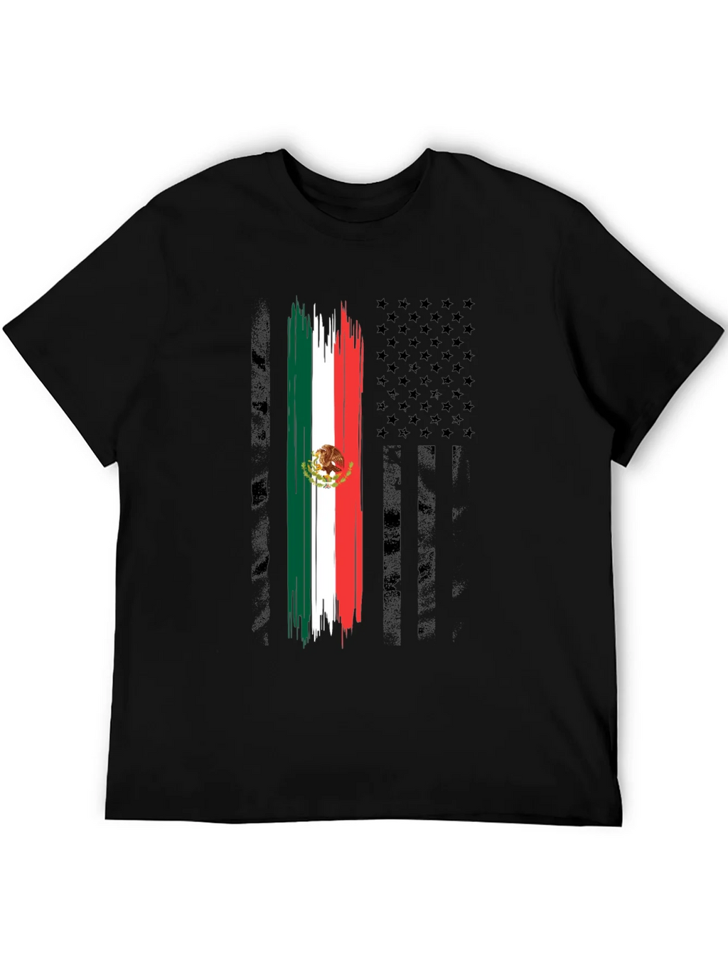 Mexican American Flag T-Shirt product image 5