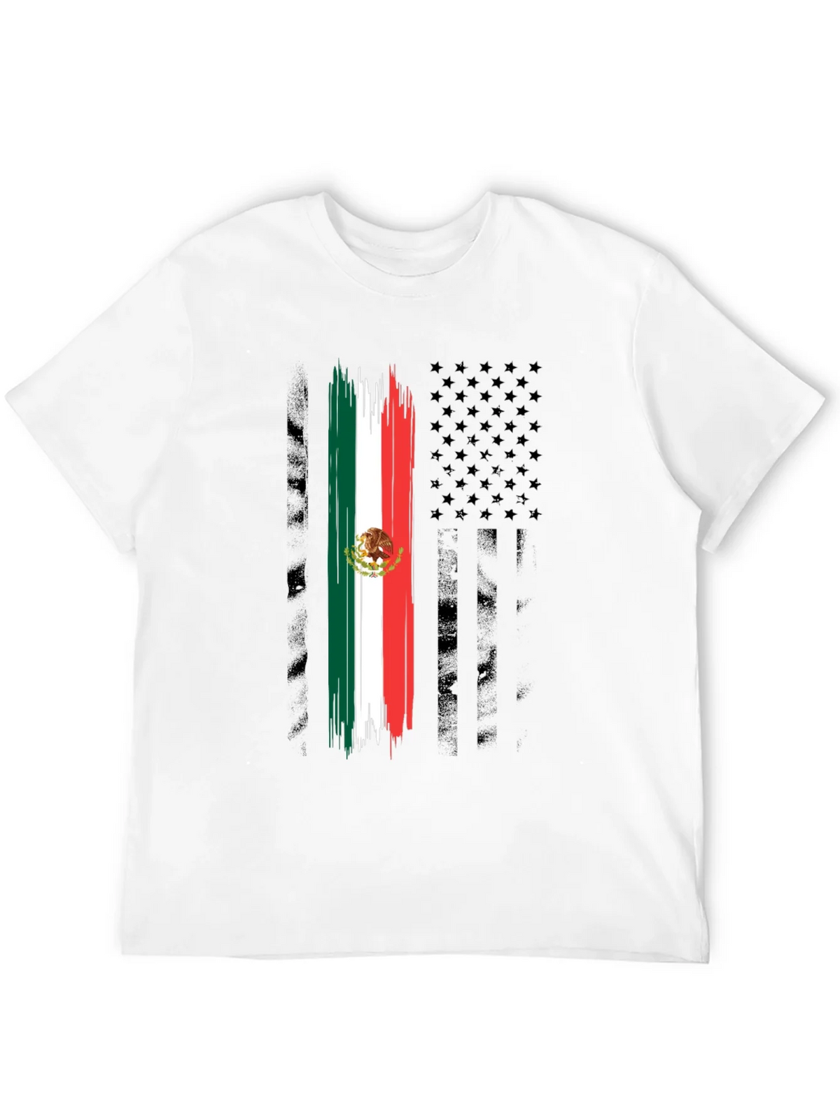 Mexican American Flag T-Shirt product image 11