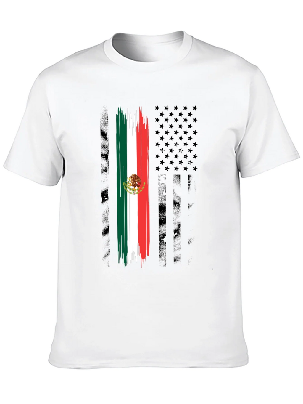 Mexican American Flag T-Shirt product image 9