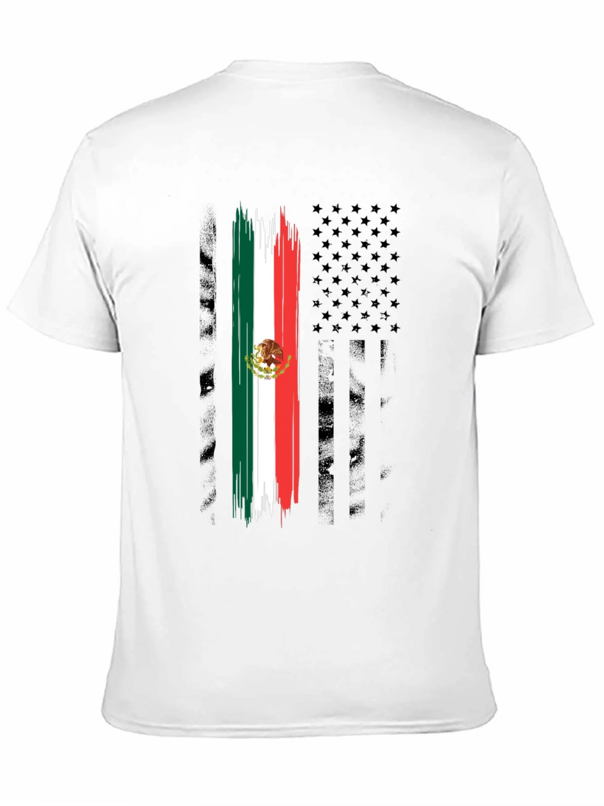 Mexican American Flag T-Shirt product image 10