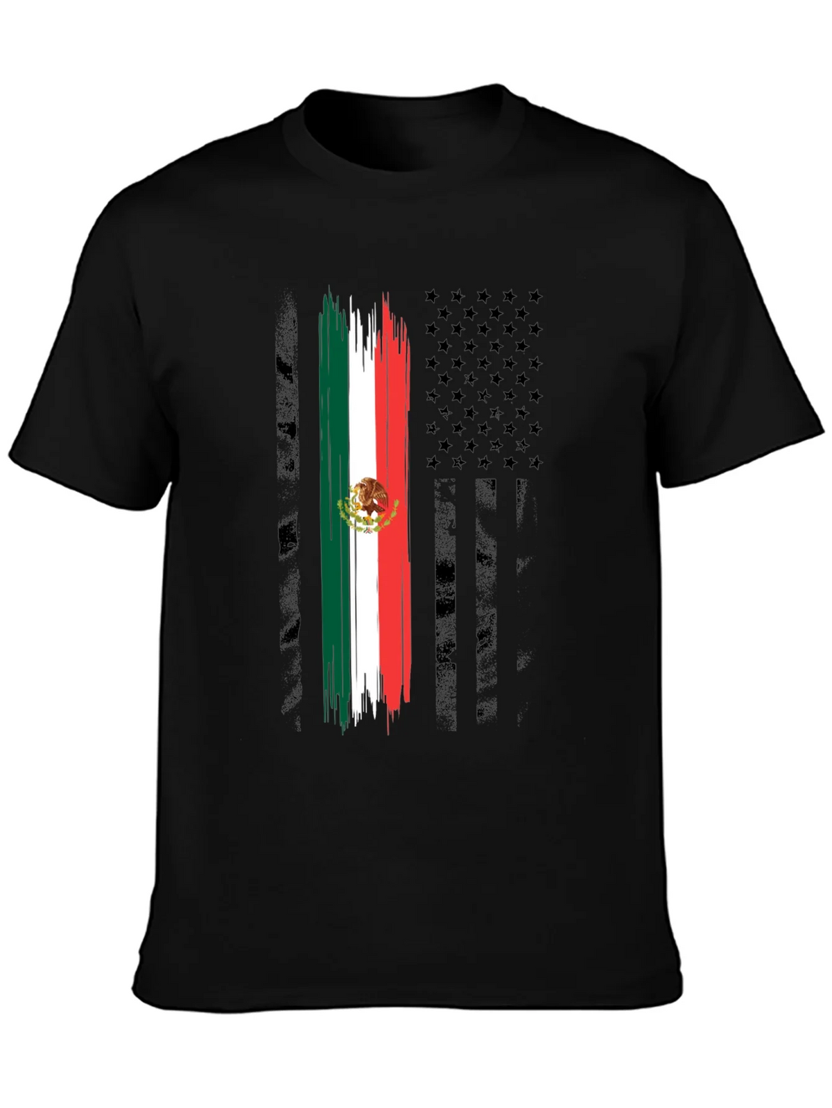 Mexican American Flag T-Shirt product image 3