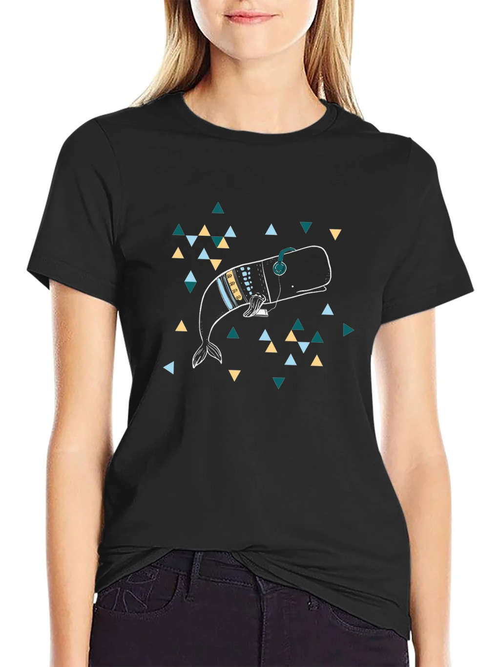 Whale Music T-Shirt - Black product image 2