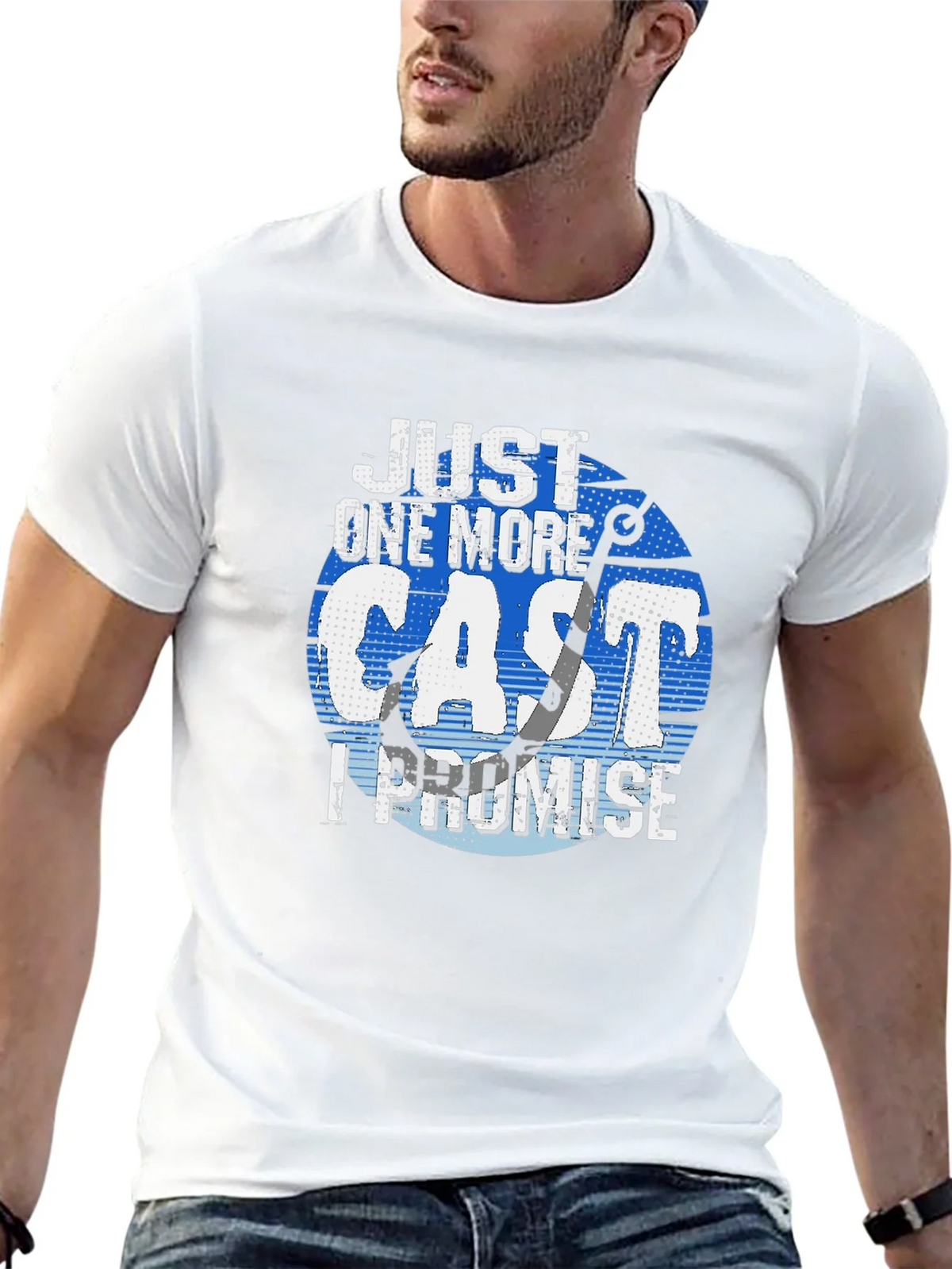 Just One More Cast Fishing T-Shirt product image 11