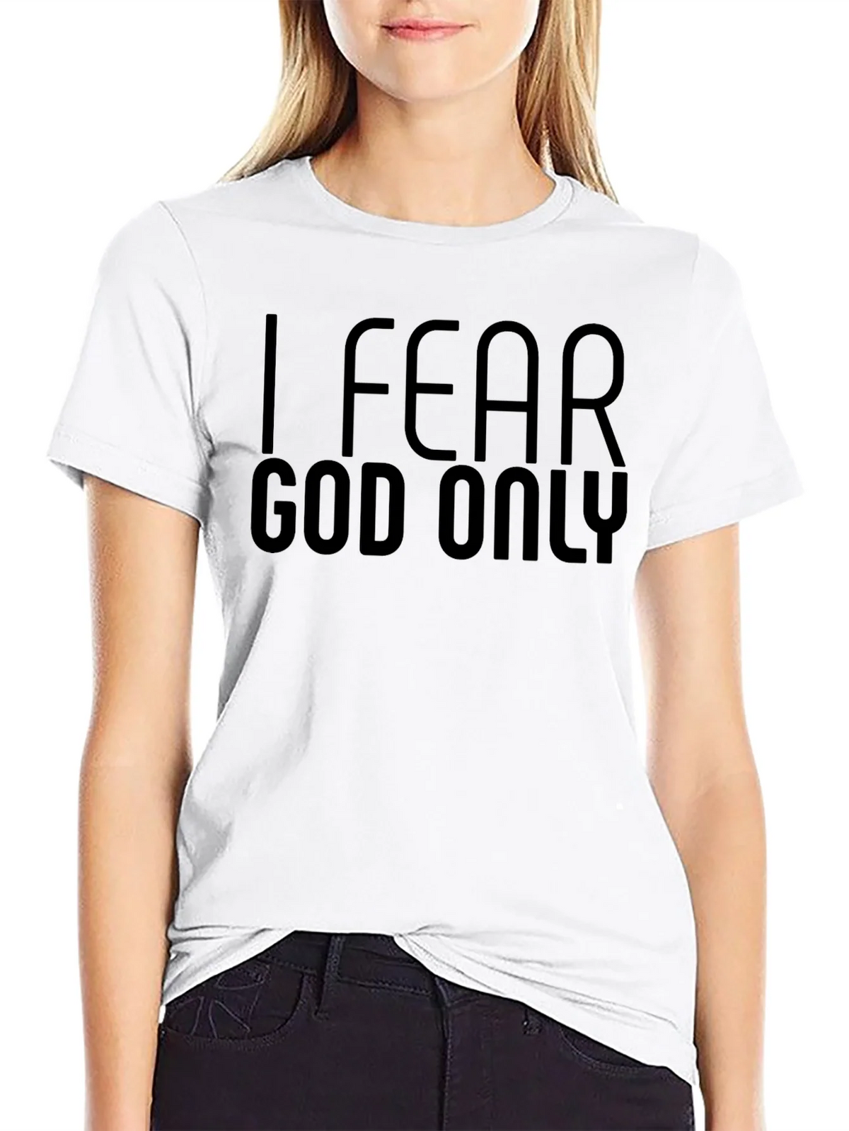 I Fear God Only Graphic Tee - Black product image 8