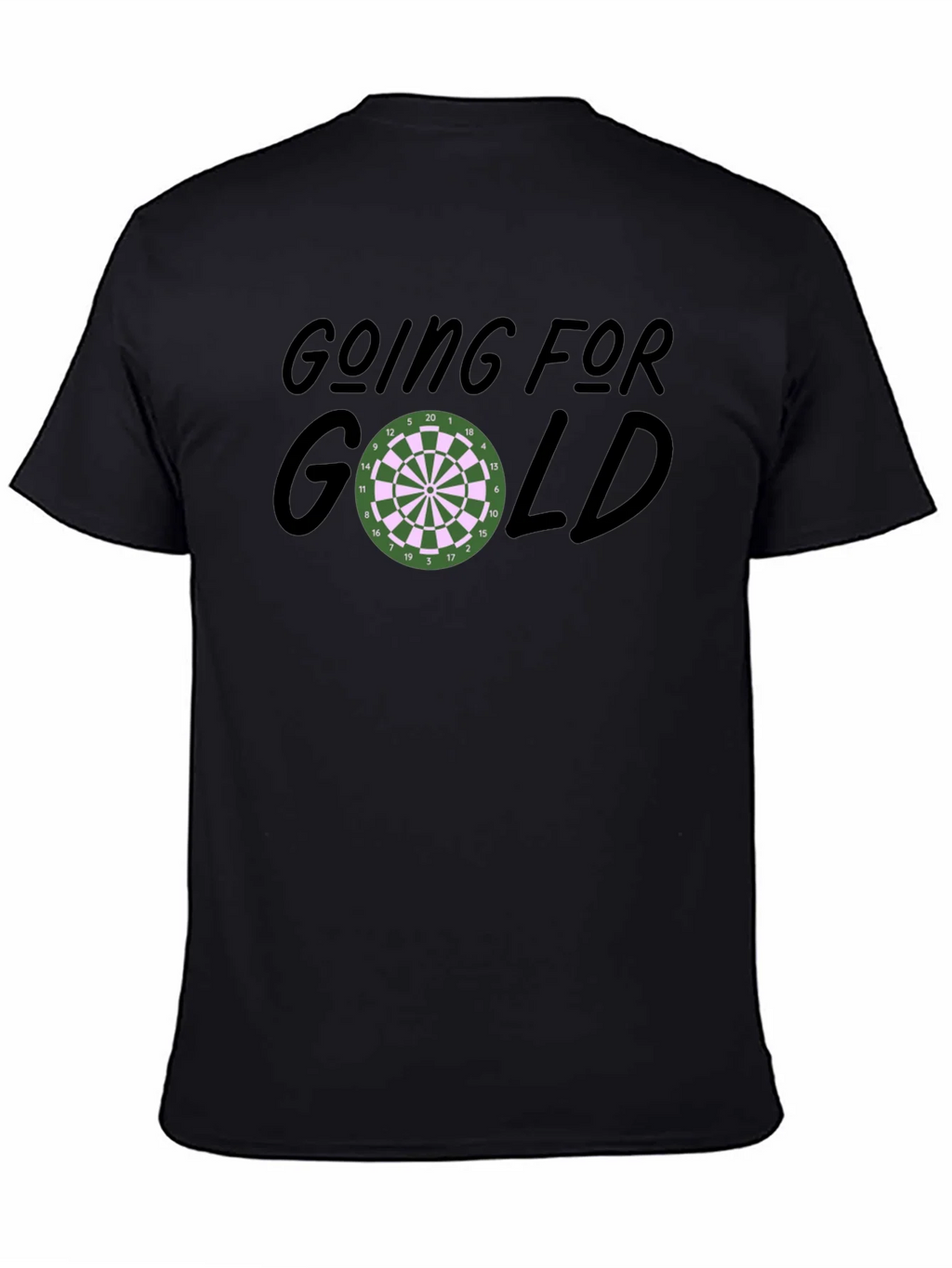 Going For Gold Dartboard Graphic T-Shirt product image 2