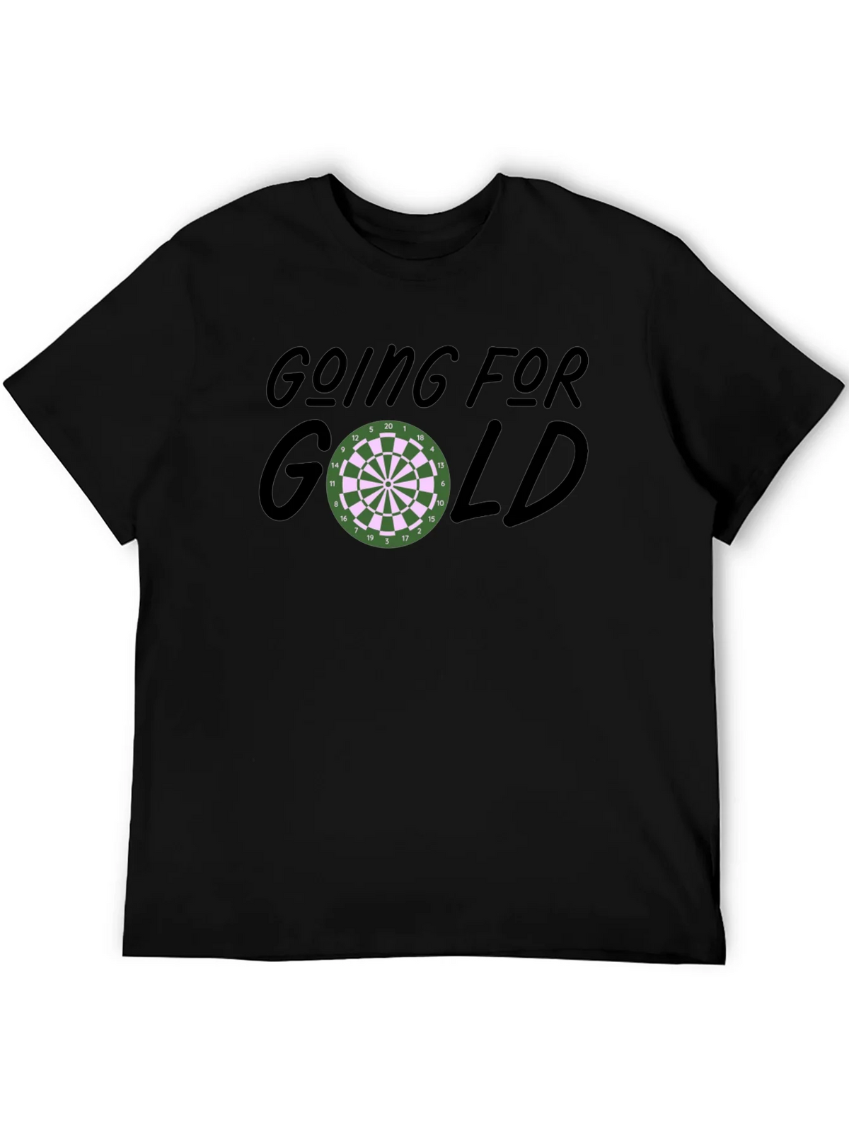Going For Gold Dartboard Graphic T-Shirt product image 3